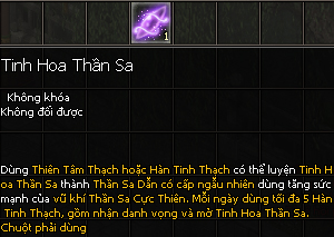 Vũ khí Thần Sa - Kiếm Thế Vũ khí Thần Sa - Kiếm Thế