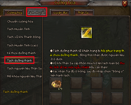Vũ khí Thần Sa - Kiếm Thế Vũ khí Thần Sa - Kiếm Thế
